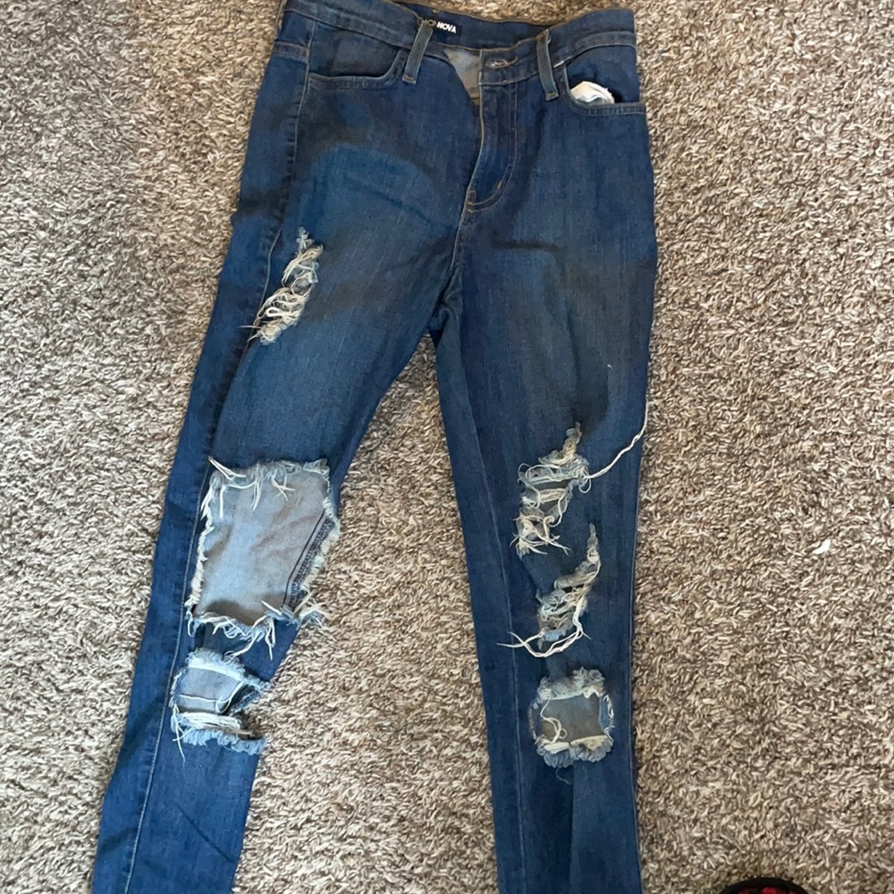 Fashion Nova Beach Bum Skinny Jeans!